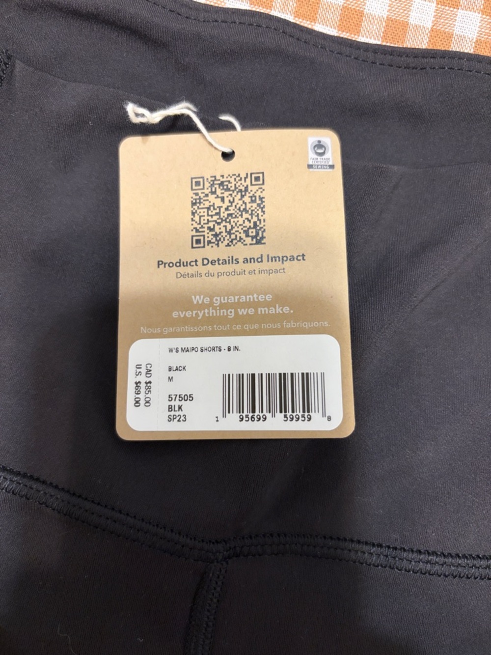 Patagonia Black Maipo Shorts - Picture 2 of 6